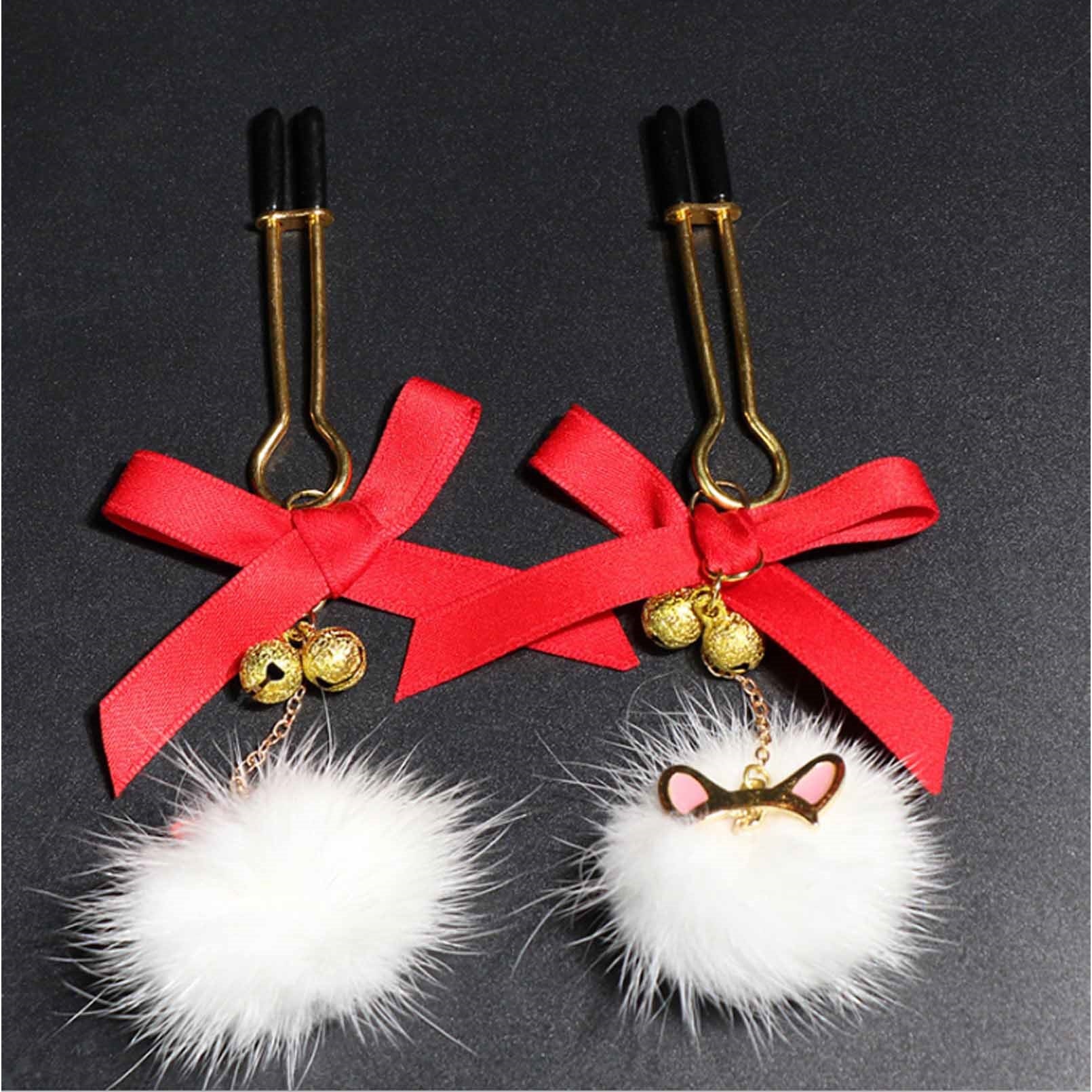 Adult Body Non-Piercings Rings bow-knot Breast Nip