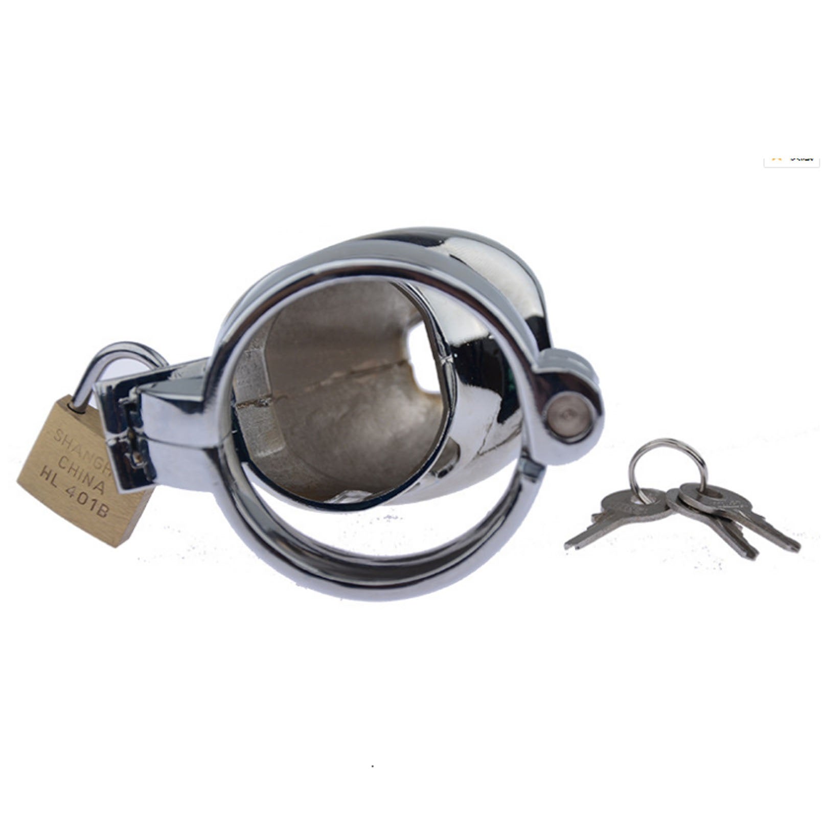 For Male Stainless Steel Metal Protection Cage Pen