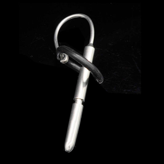 Triple Ball Sperm Stopper, Surgical Steel Cum Bloc