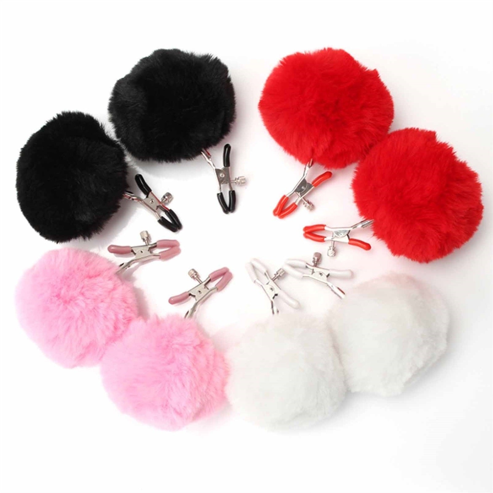 Metal Nipple Clamps Non Pierced Nipple Rings Flowe