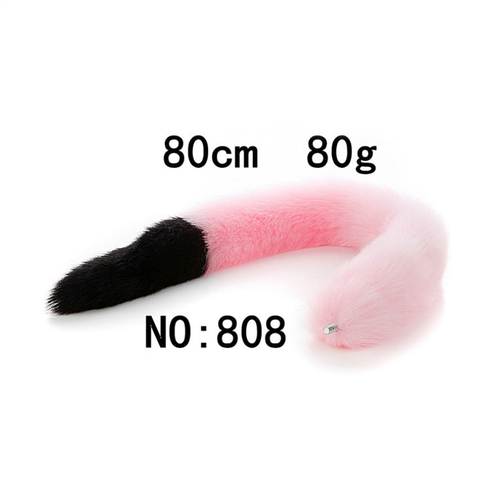 Removable Imitation Fox Tail Anal Plug For Couple 
