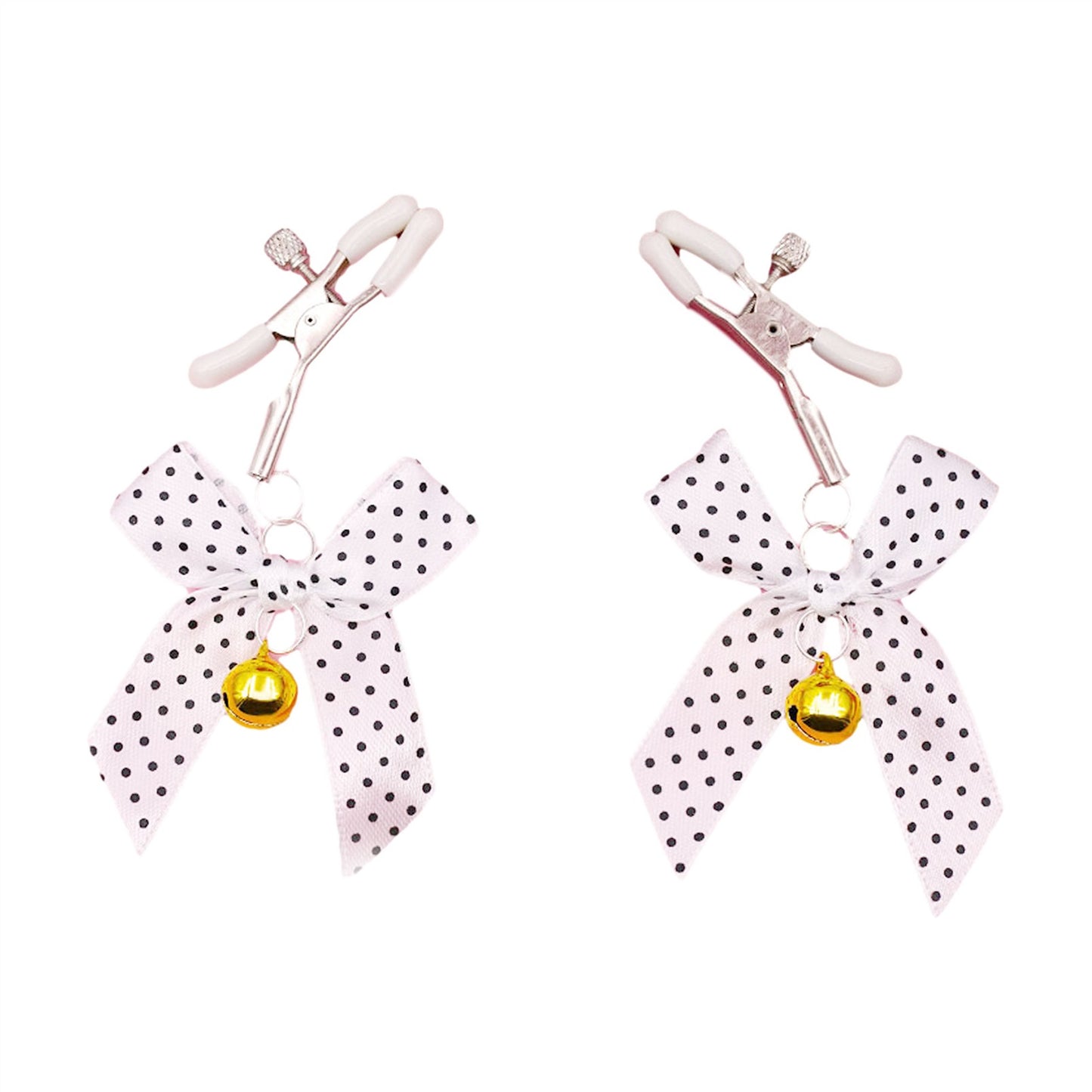 Hairball Bell Metal Tassels Pendant Nipple Clamps 