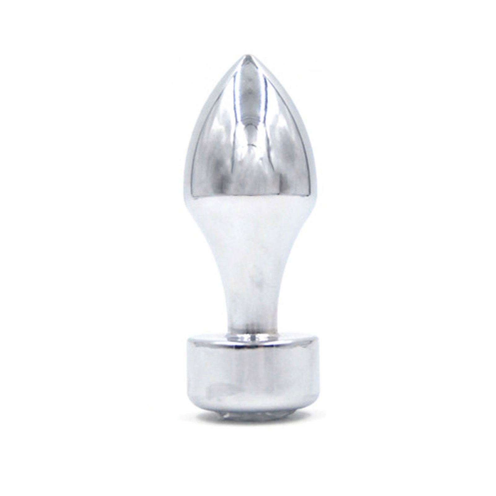 Bullet Shape Adult Toy Metal Anal Plug Ring For Co