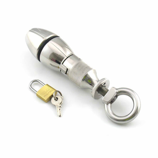 Anal Plug Heavy Duty Stainless Steel Anal Trainer 
