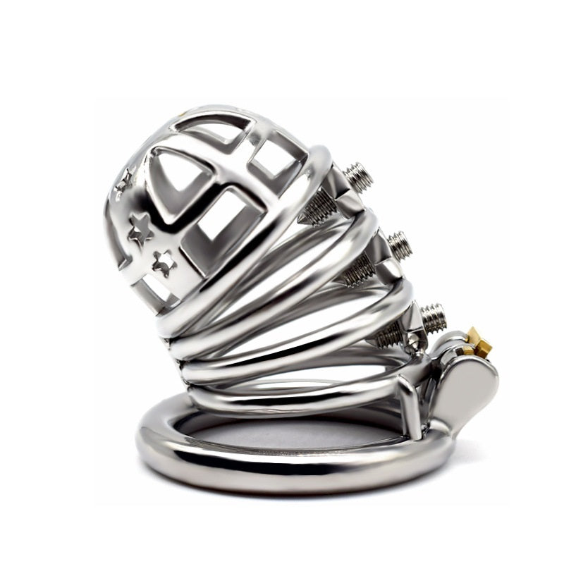 Male Comfortable Chastity Cock Cage SM Exercise Se