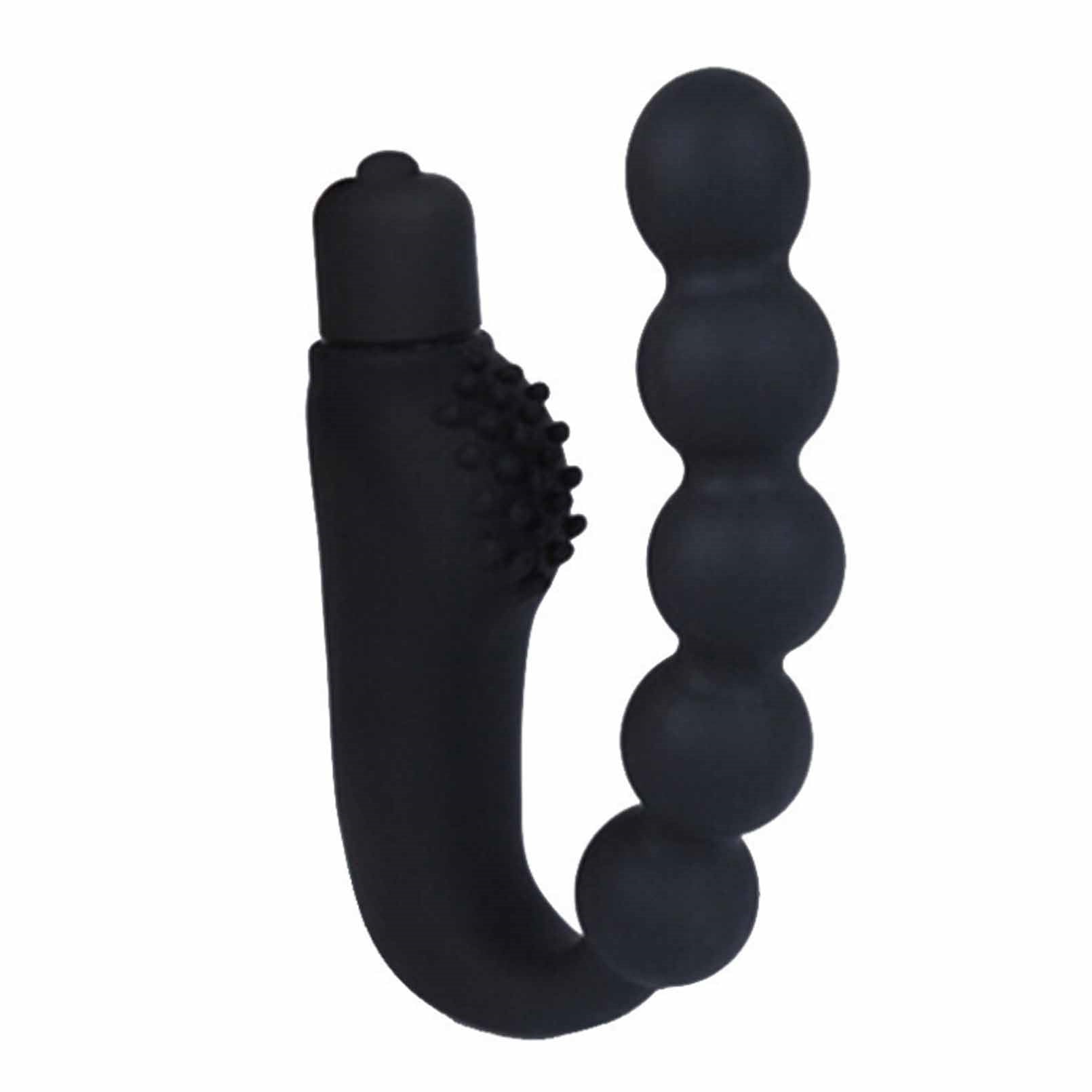 Butt Plug Anal Sex Toys with Penis Ring & Anal Bea