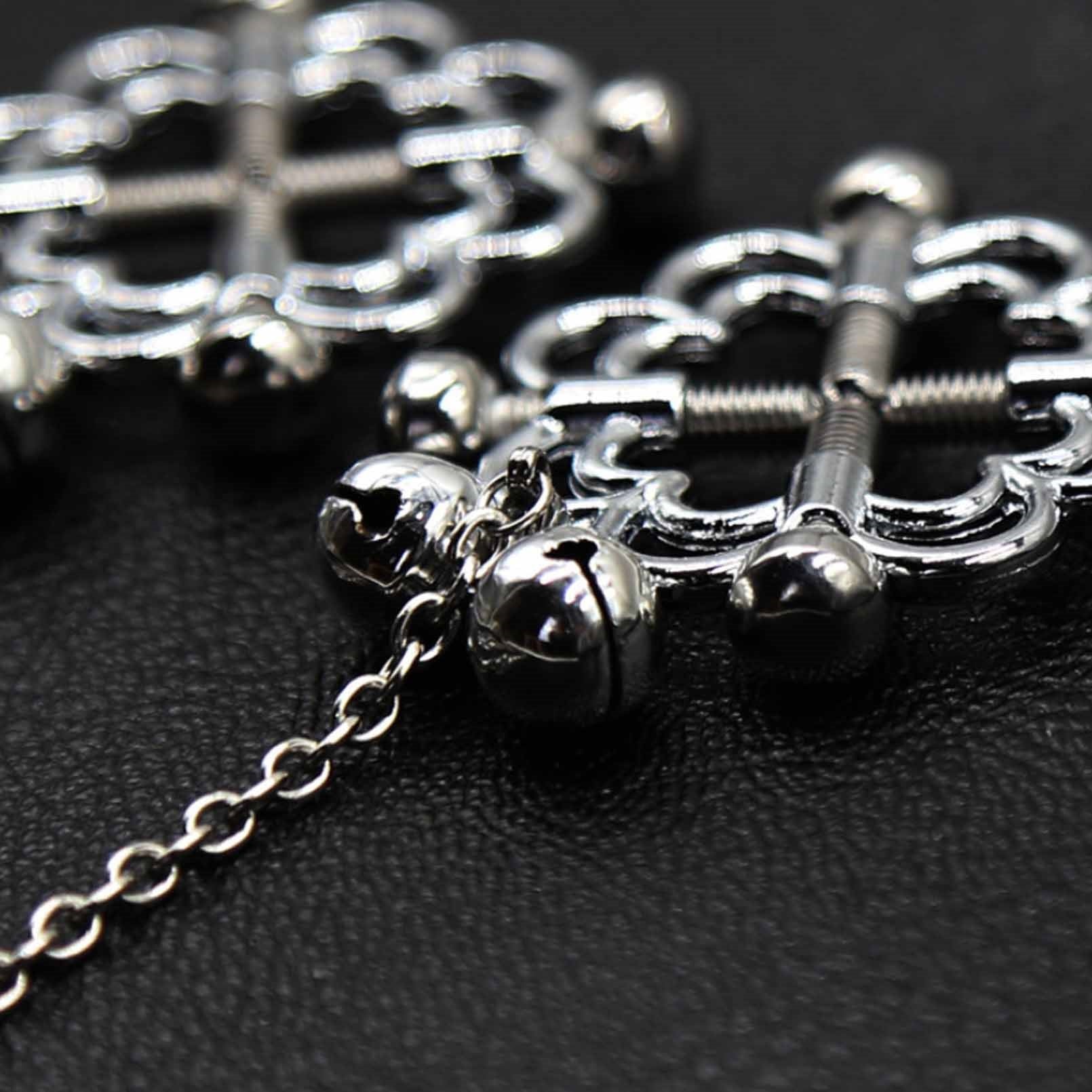 Stainless Steel Non Piercing Screw On Adjustable N