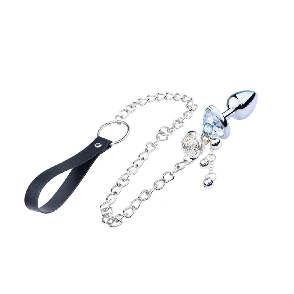 Stainless Steel Bell Pendant Nipple Clamps Plug Su