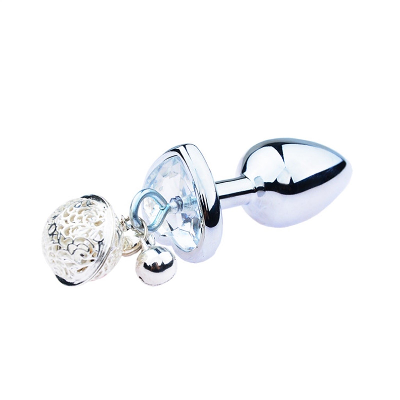 Stainless Steel Bell Pendant Nipple Clamps Plug Su