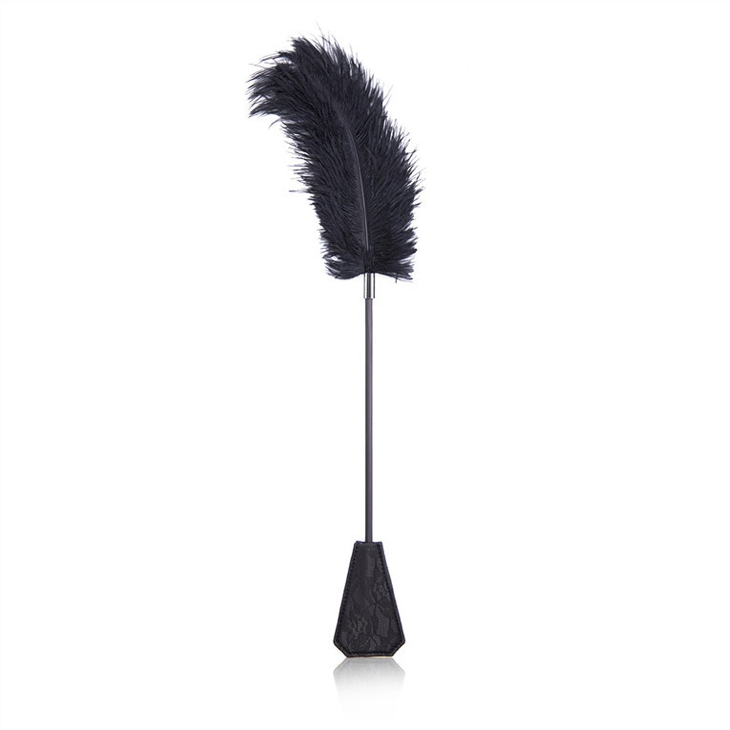 Sex Toys Sm Black Goggles Leather Lace Feathers To