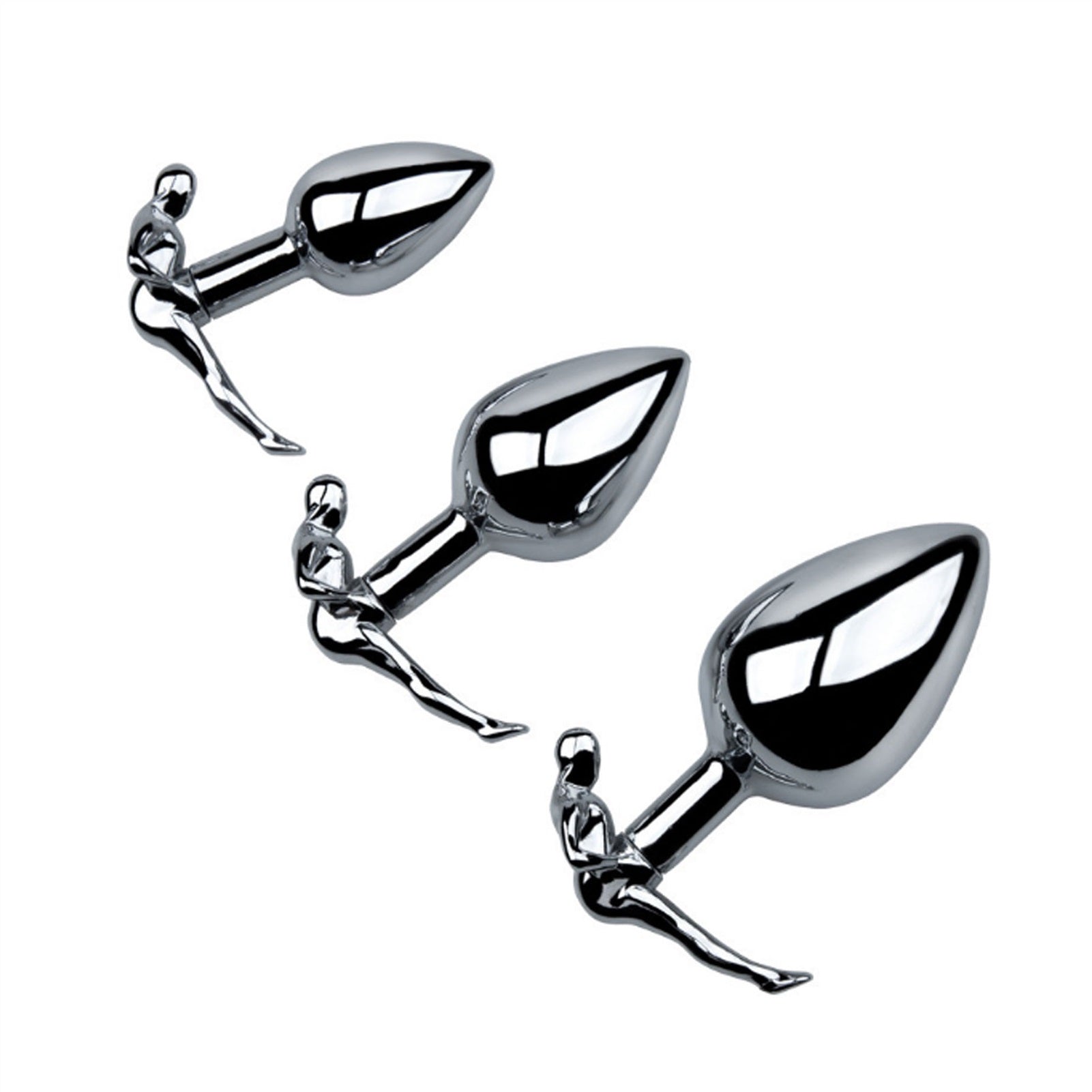 Metal Figure Eggs Toys Stainless Steel Crystal Jew
