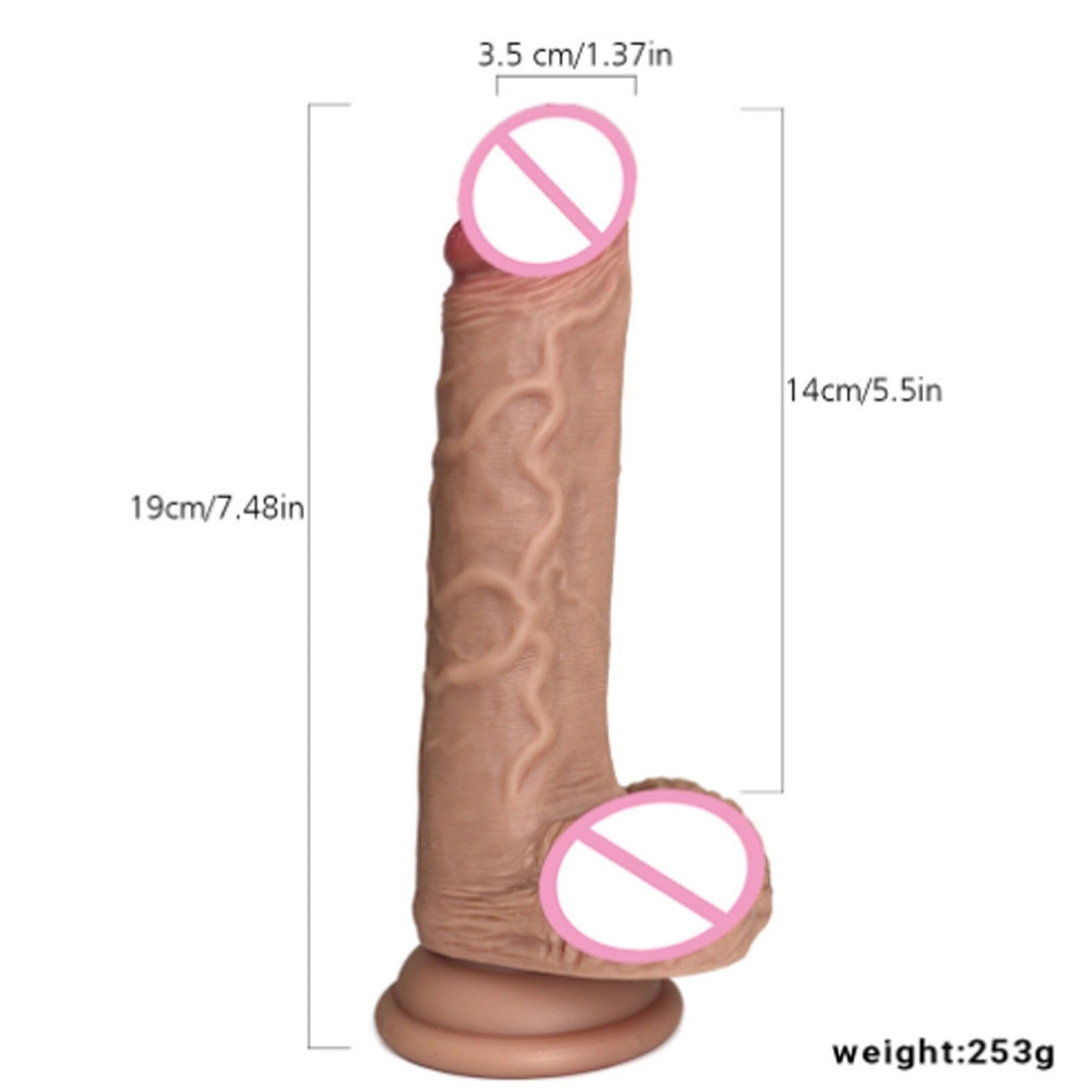 Black Mamba liquid double layer silicone real musc