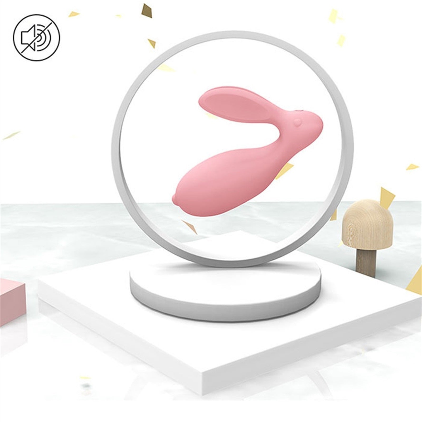 Pink Rabbit 10 Frequency Vibration Stick  Wireless