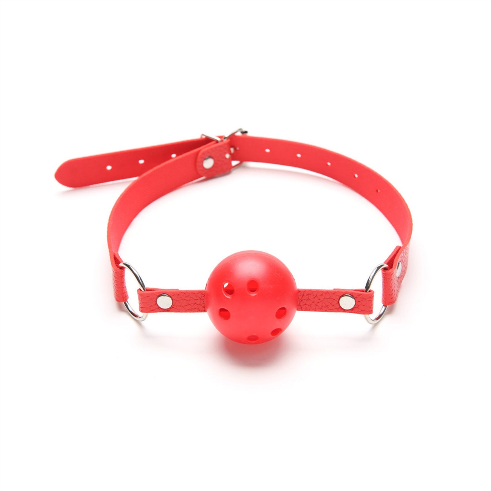 Red artificial fox tail anal plug ear hairpin set 