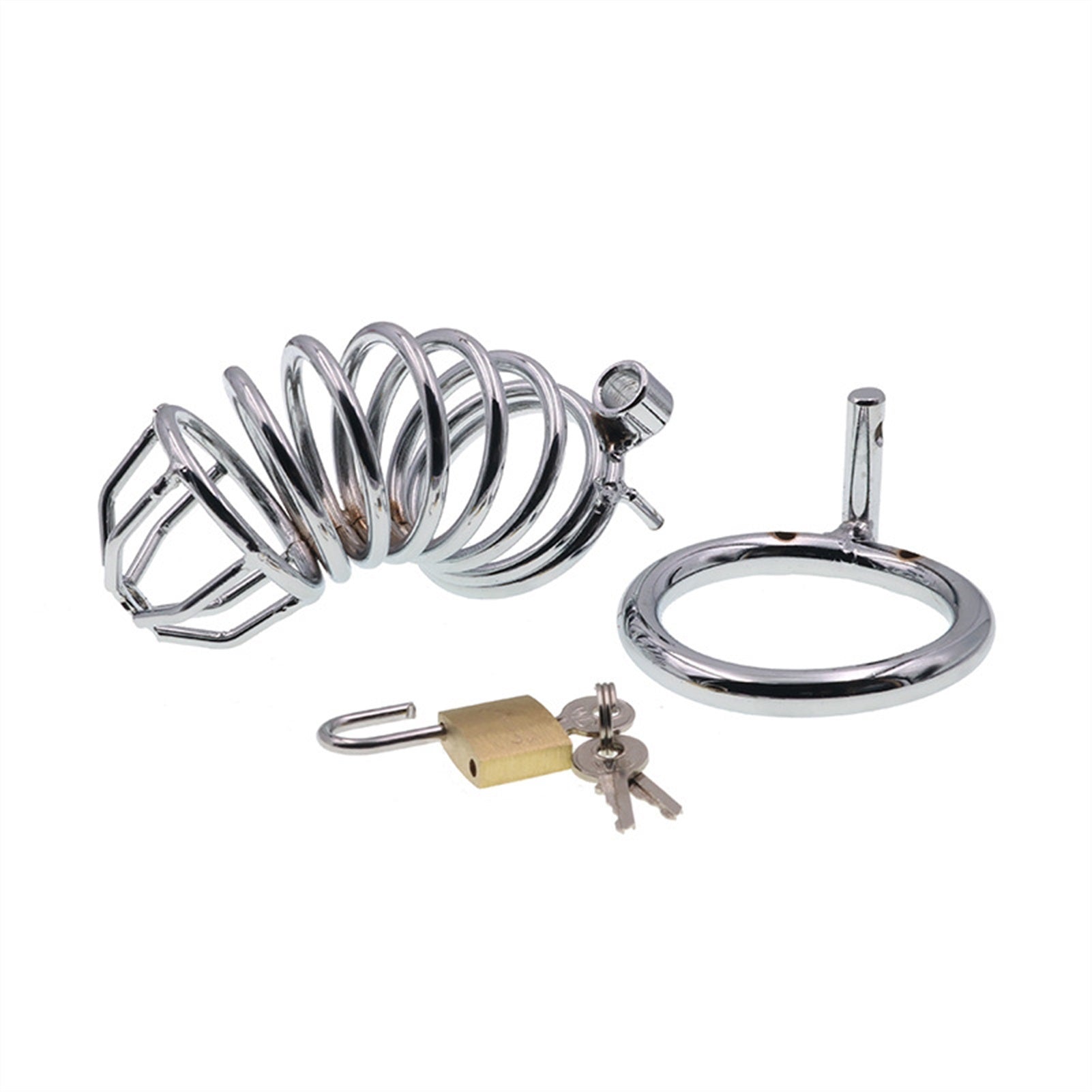 Cock Cage Male Chastity Device Locked Cage Sex Toy