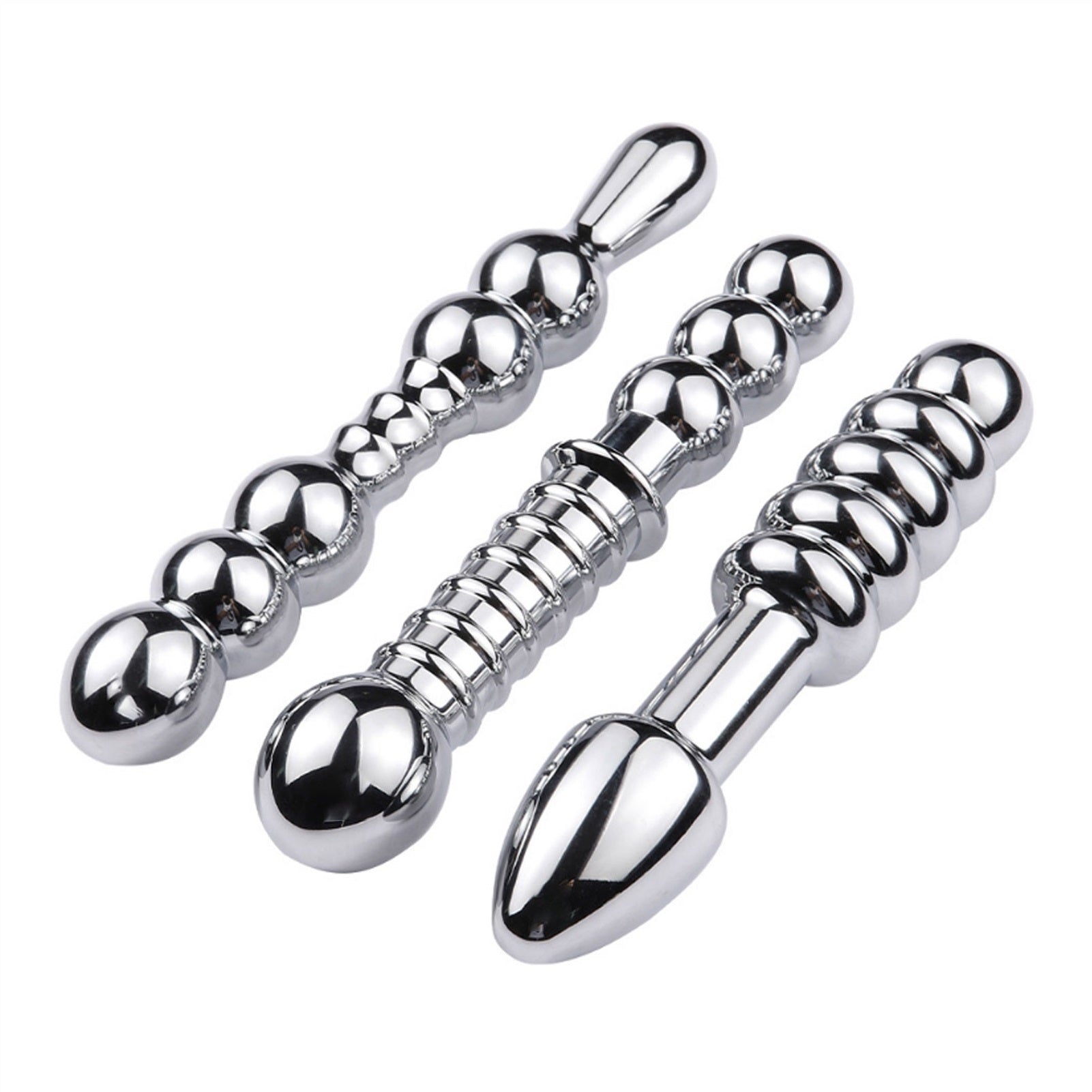 Adult Toy Metal Anal Plug Ring For Couple Game Bed