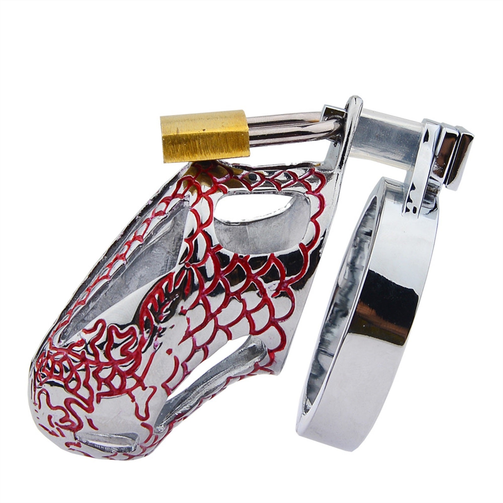 Chastity Locked 304 Stainless Steel Long Section o