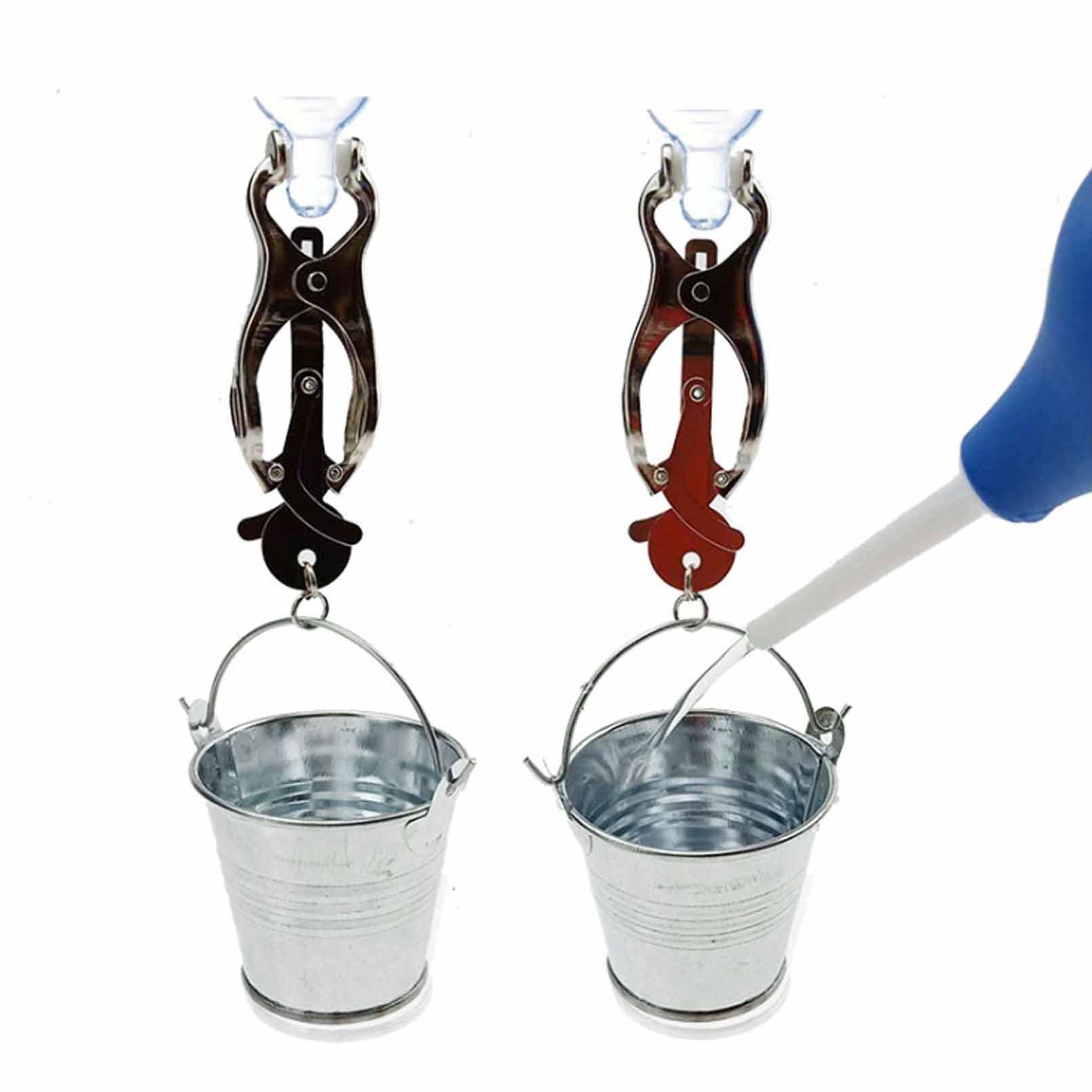 1 Pairs Fake Nipple Ring Non-Piercing Nipplerings 