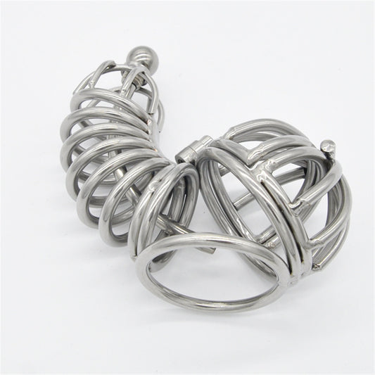 Male Chastity Device Hypoallergenic Stainless Stee