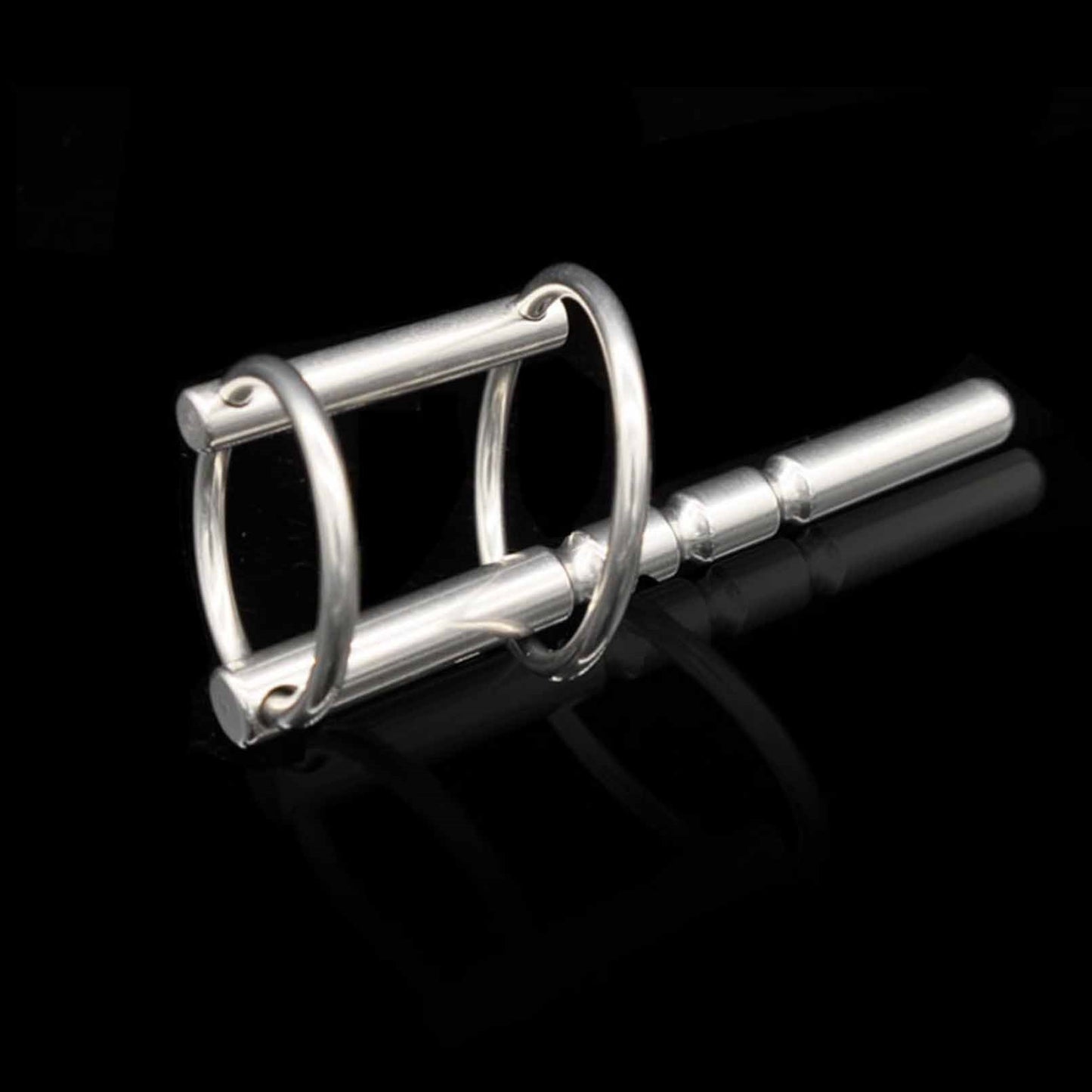 Stainless Steel Solid 90mm Sounds Penis Plug Stret