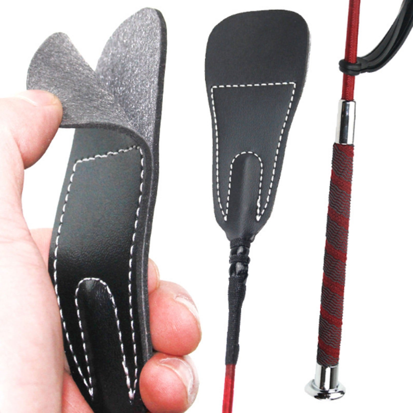 Adult Sex Toys Leather Black Black Leather  ​Long 