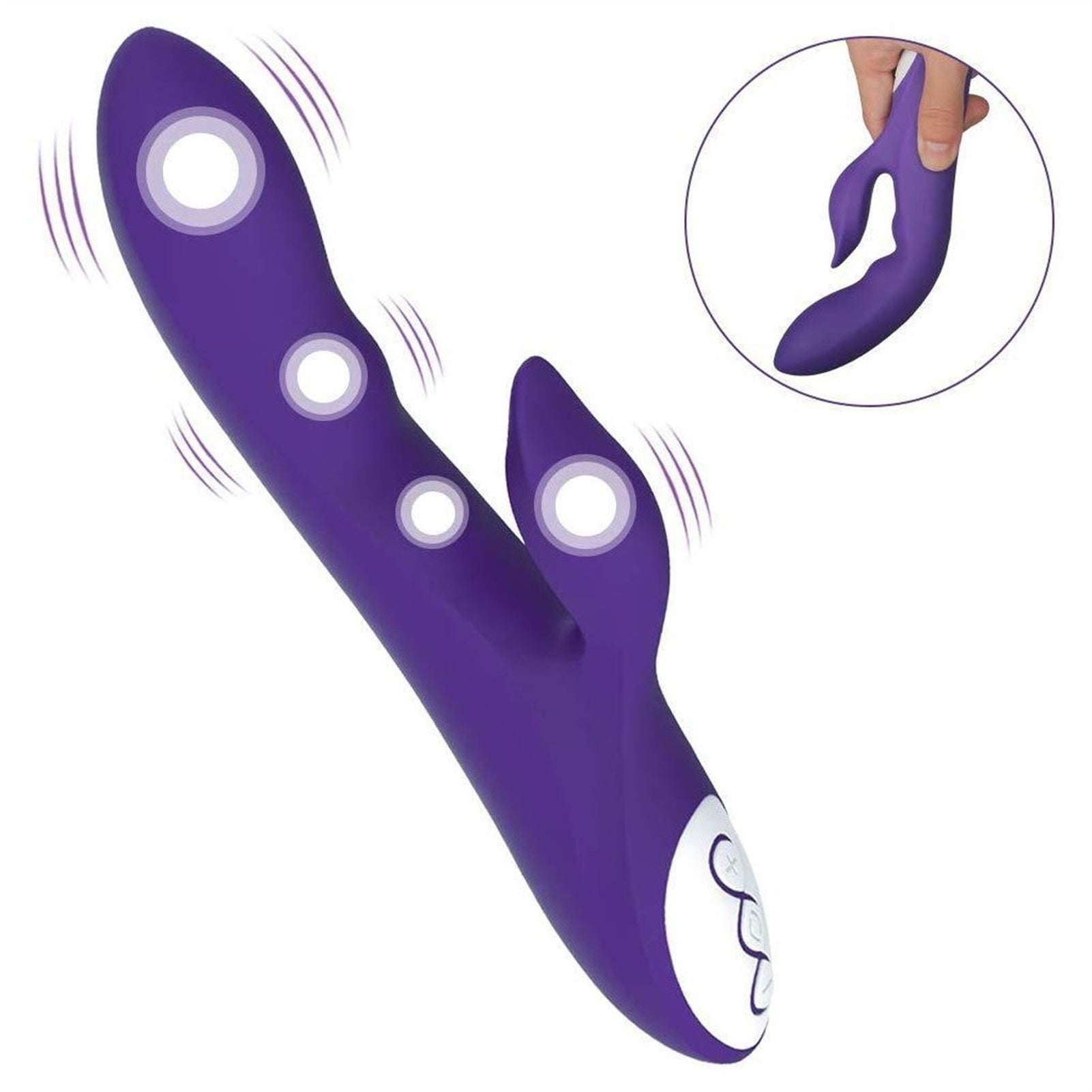 10 Frequency Drei-Wellen-Design G-spot Vibration S