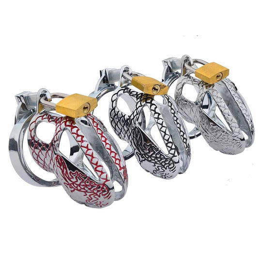 Chastity Locked 304 Stainless Steel Long Section o