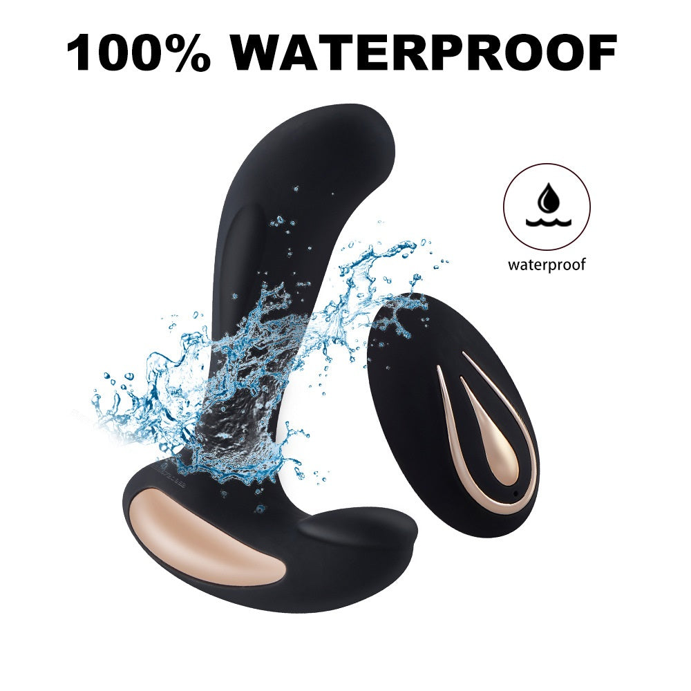 Anal Vibrator Sex Toy Inflatable Butt Plug Unisex 
