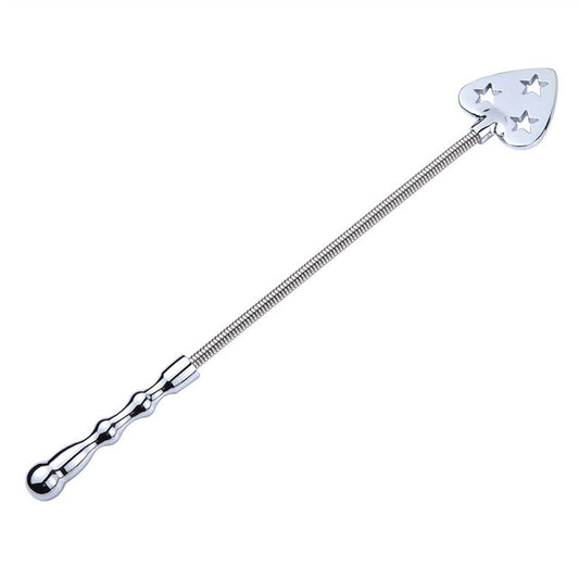 Smiling Skull Heart Metal Palm Sex Toy Adjustable 