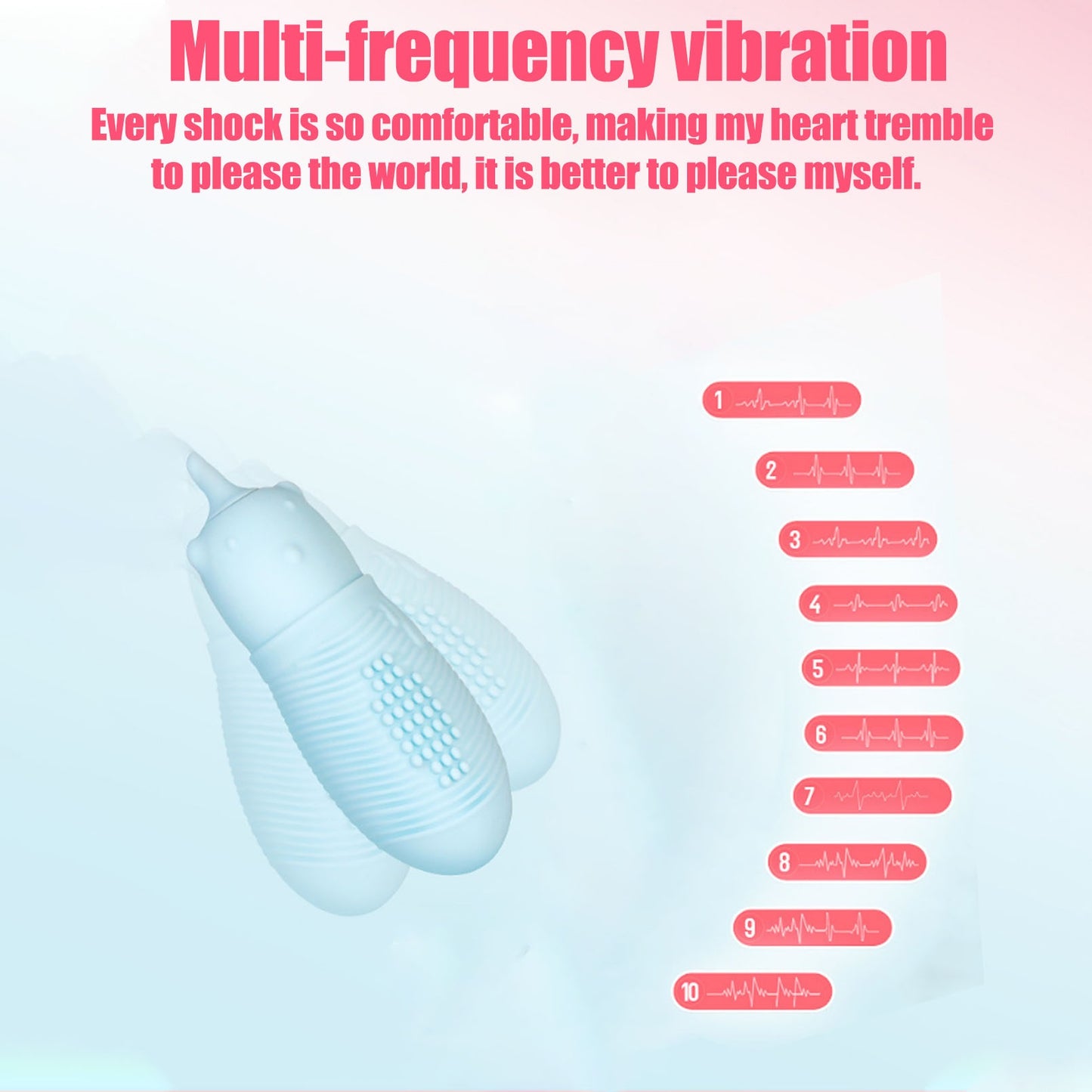 Invisible wear vibrating egg remote control mastur