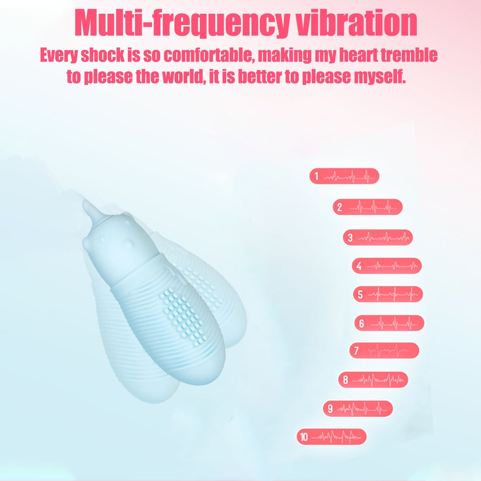 Invisible wear vibrating egg remote control mastur