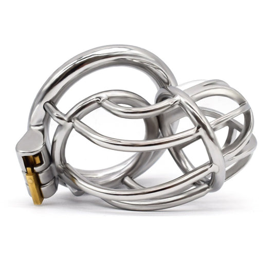 Male Cock Cage Chastity Device, Stainless Steel Sm