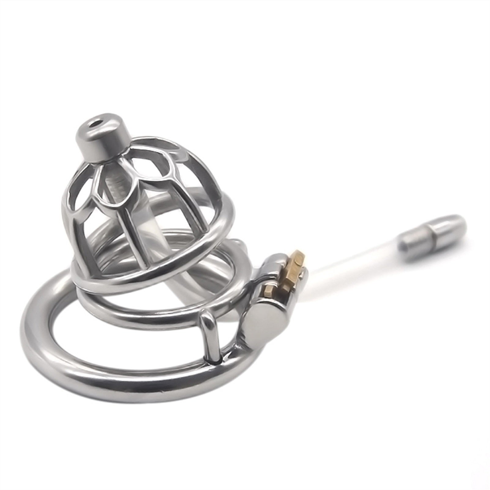 Male Cock Cage Chastity Device, Stainless Steel Sm