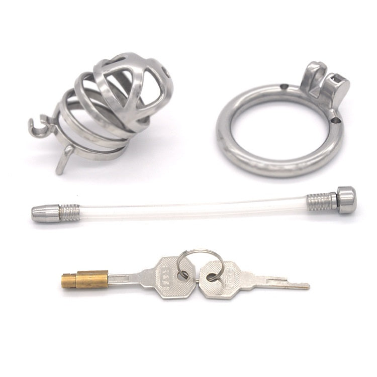 Metal Chastity Cage Penis Lock Cock Cage Stainless
