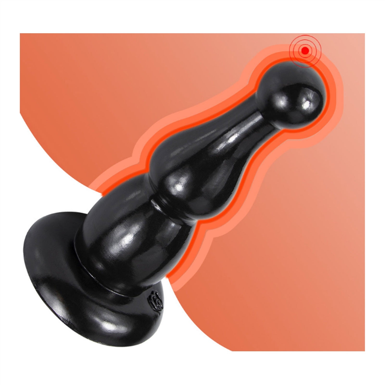 Pvc Checkers Trumpet Anal Plug Ring For Couple Gam