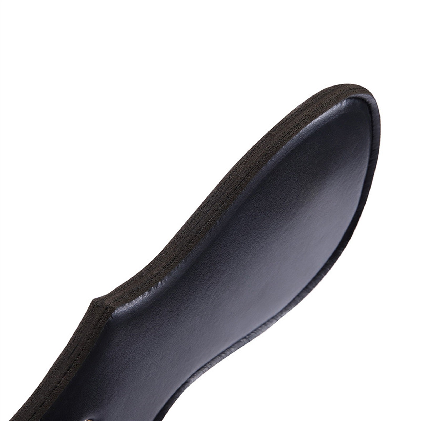 Black Oval PU Leather To Pat for Couples Hand Rack