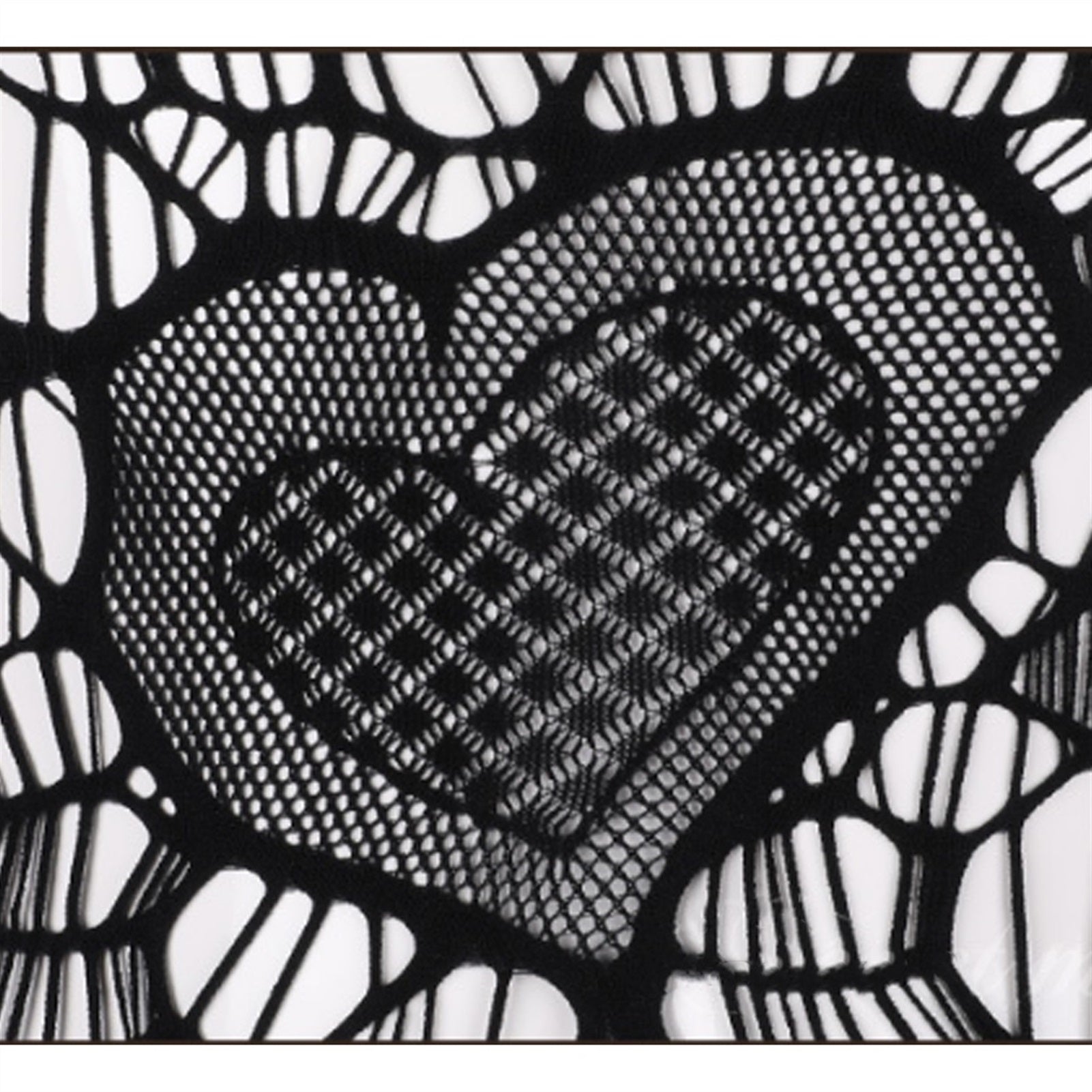 Sexy Heart Lace Lingerie For Women Nightwear Mesh 