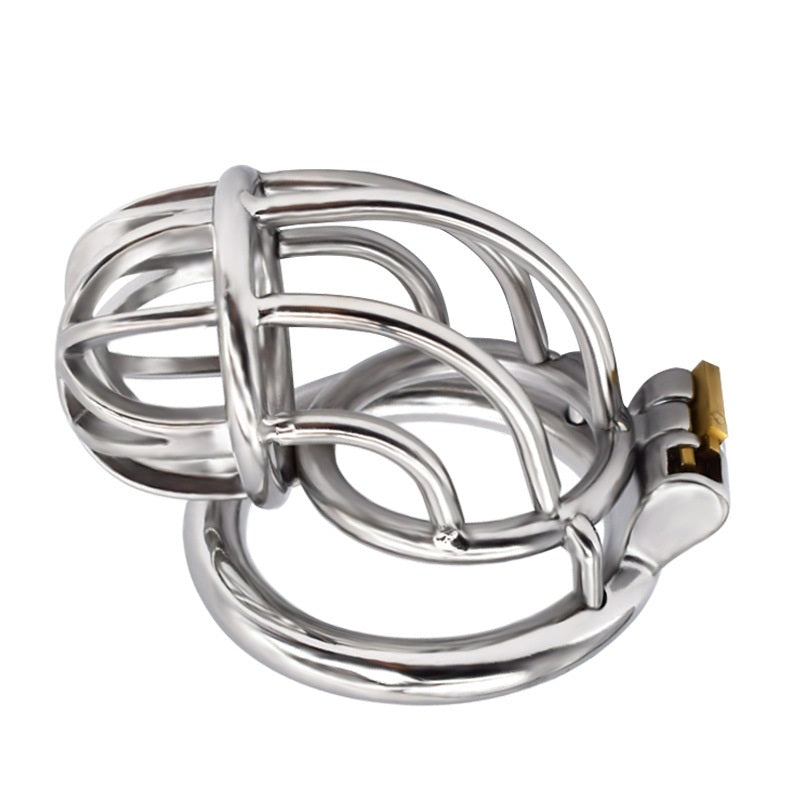 Male Cock Cage Chastity Device, Stainless Steel Sm