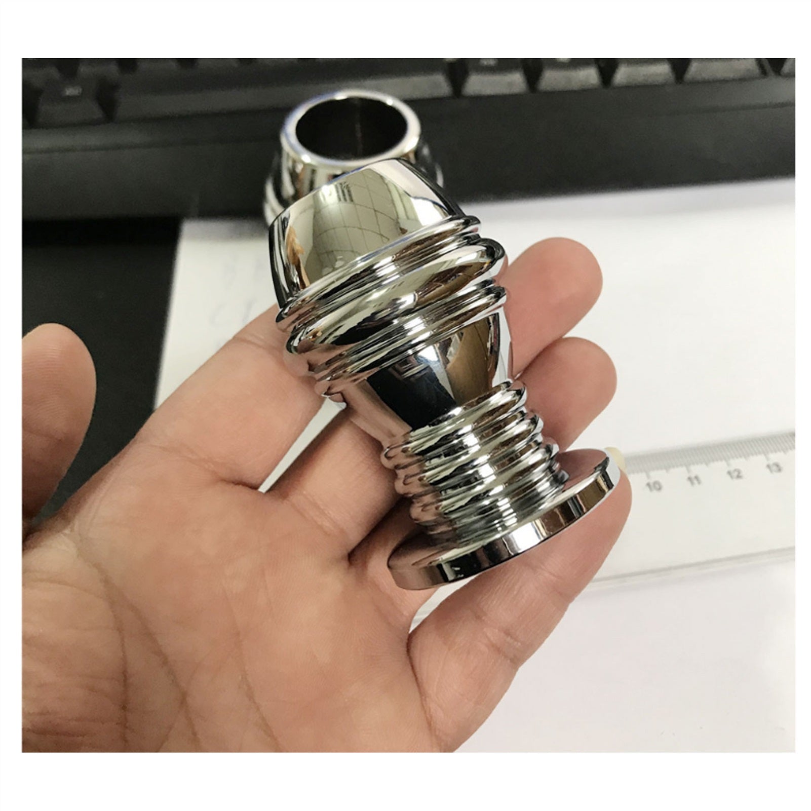 Metal Hollow Hollow Plug Ring Couple Game Bedroom 