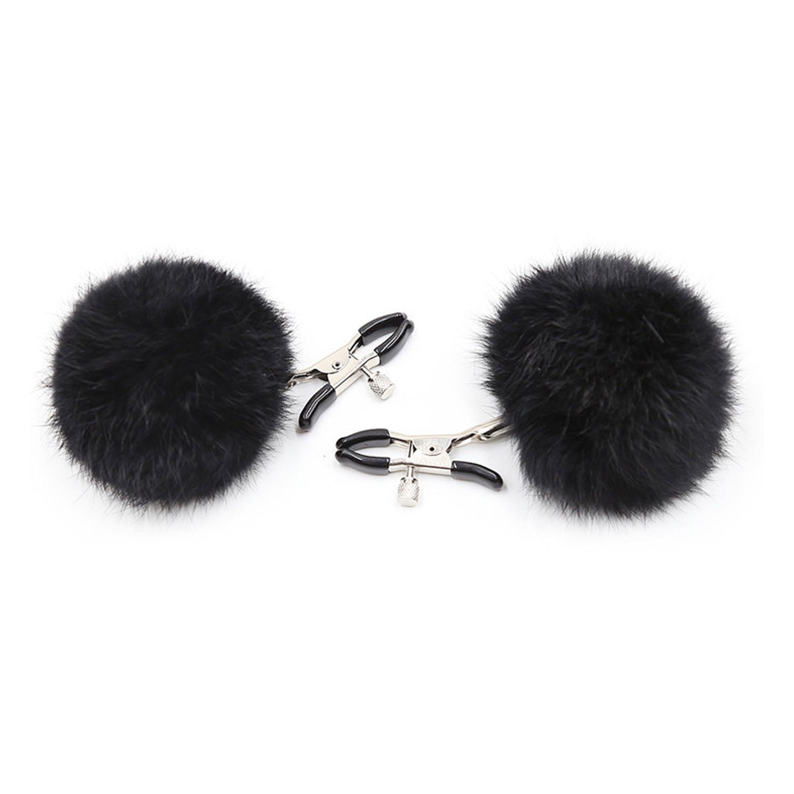 Round Feather Milk Metal Clip Nipple Clamps With S