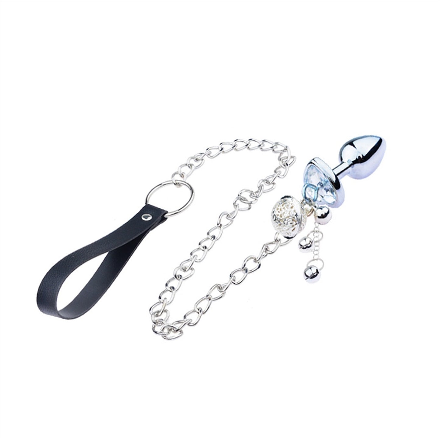 Stainless Steel Bell Pendant Nipple Clamps Plug Su