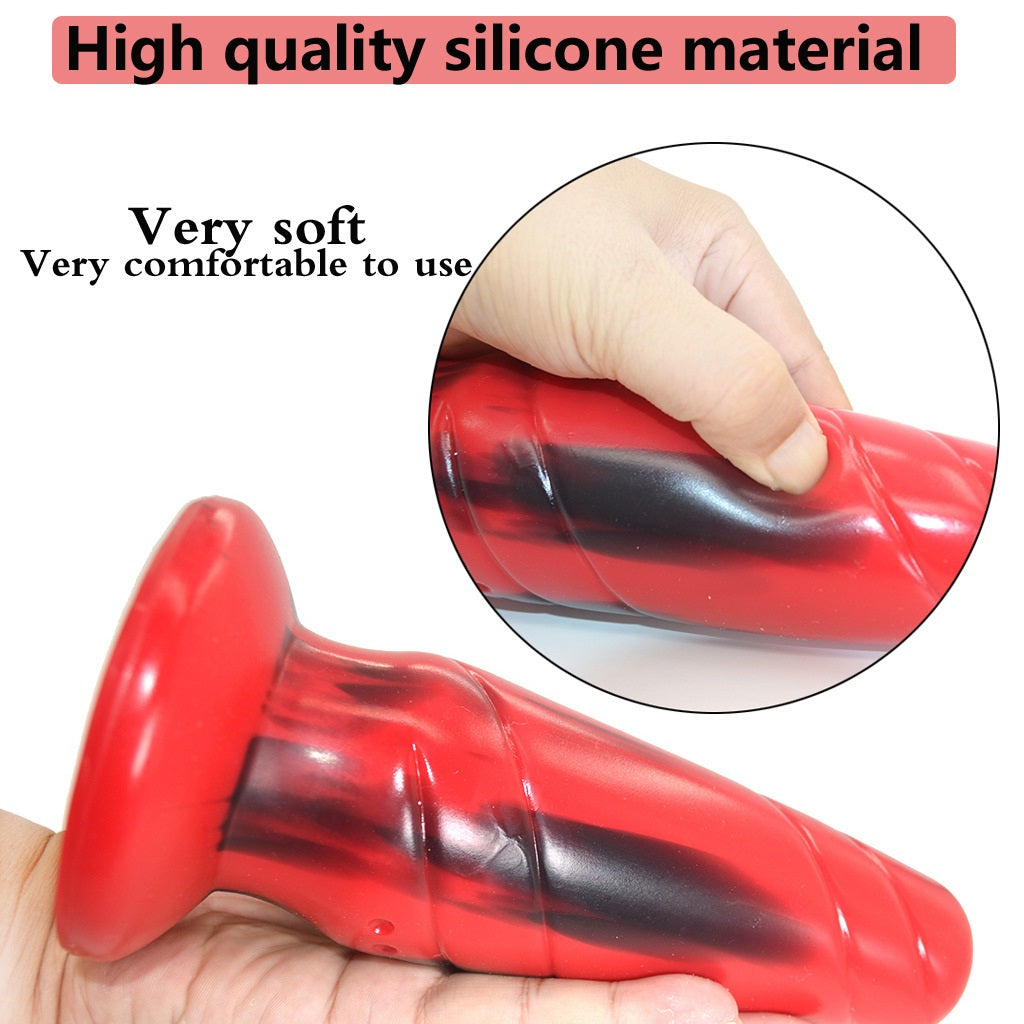 Large Thick Color Silica Gel Dildo Sex Toy For Wom