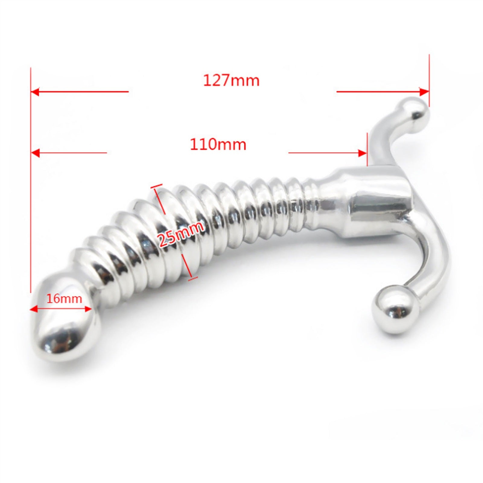Metal Scrotum Pendant, Trivial Essence, Delay Ring