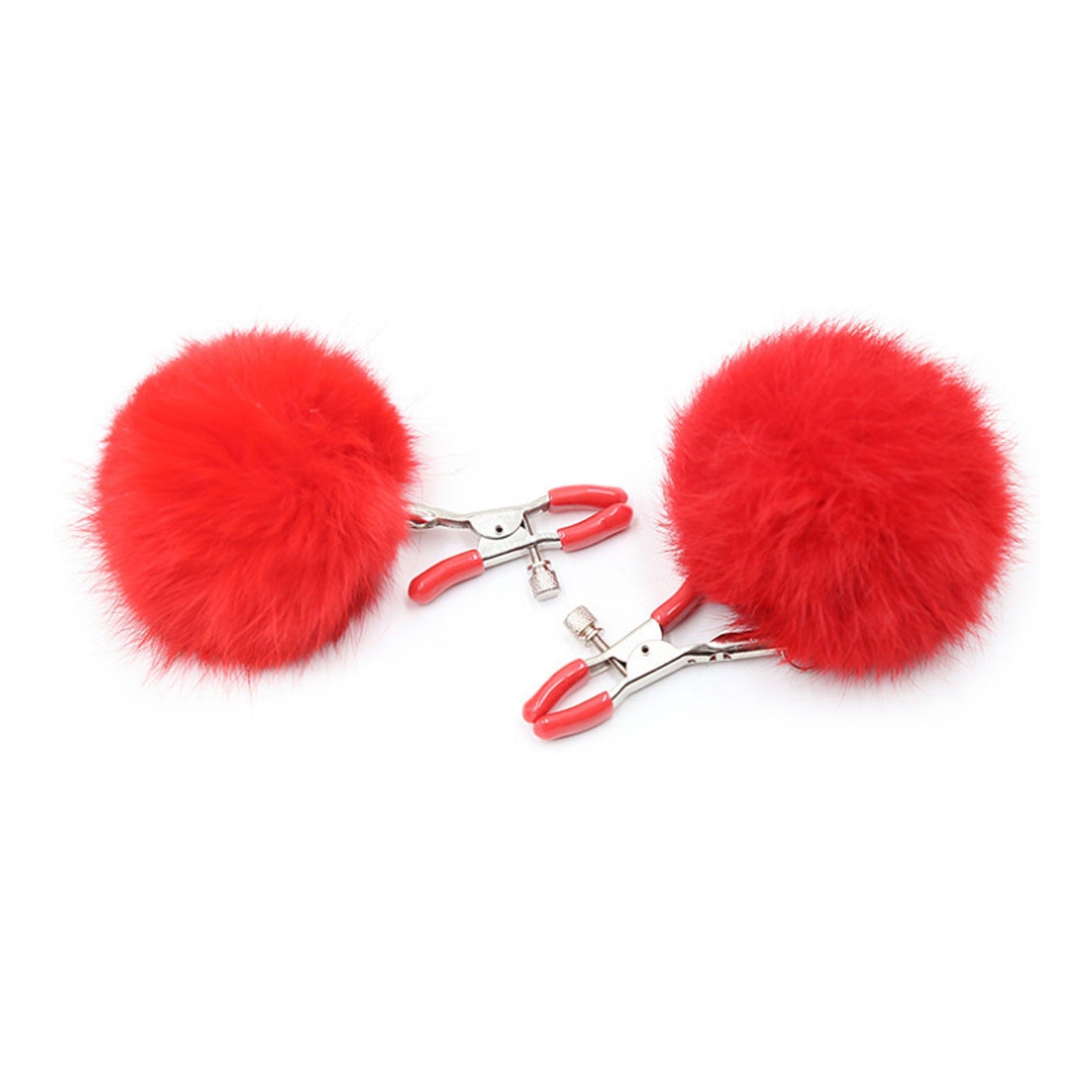 Round Feather Milk Metal Clip Nipple Clamps With S