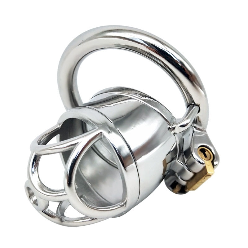 Stainless Steel Male Chastity Device Male Virginit