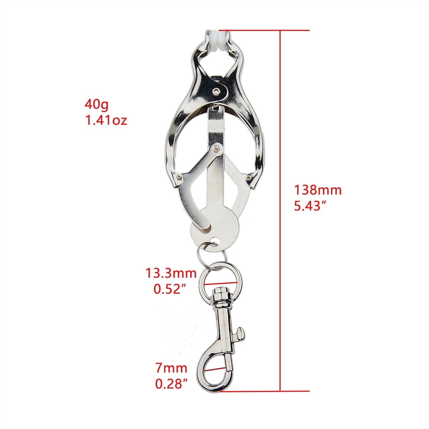 Metal Milk Clip Nipple Clamps With Sling Pendant F