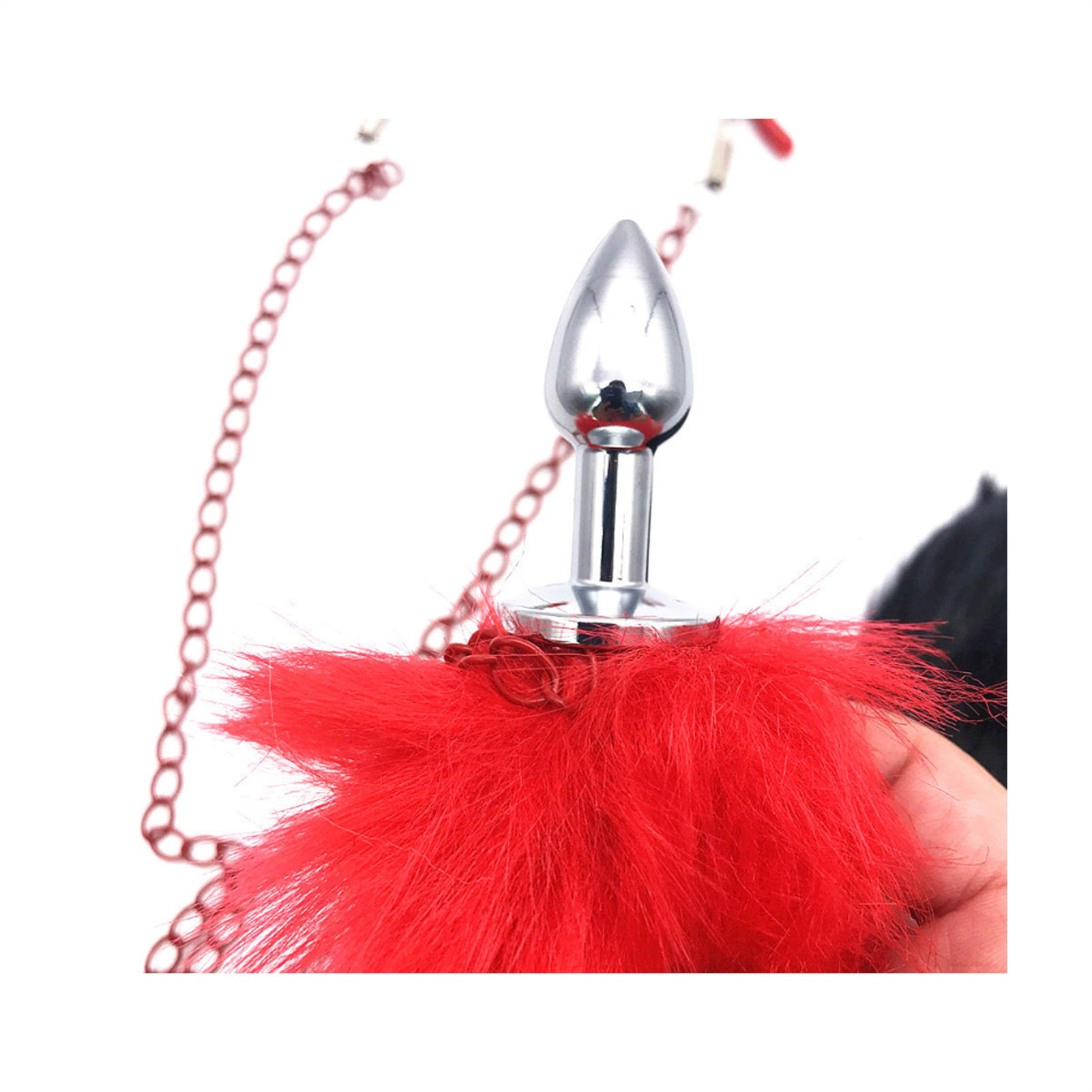 Long Chain Tail Metal Clamp Nipple Clamp Female Cl
