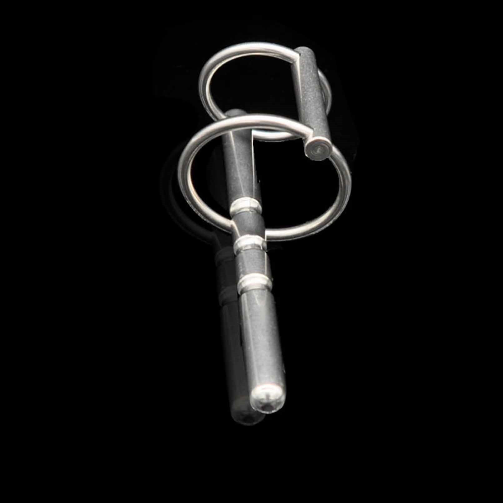Stainless Steel Solid 90mm Sounds Penis Plug Stret