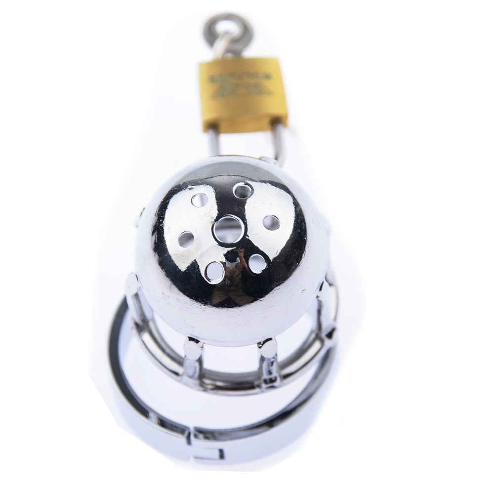 Male Chastity Device Hypoallergenic Stainless Stee