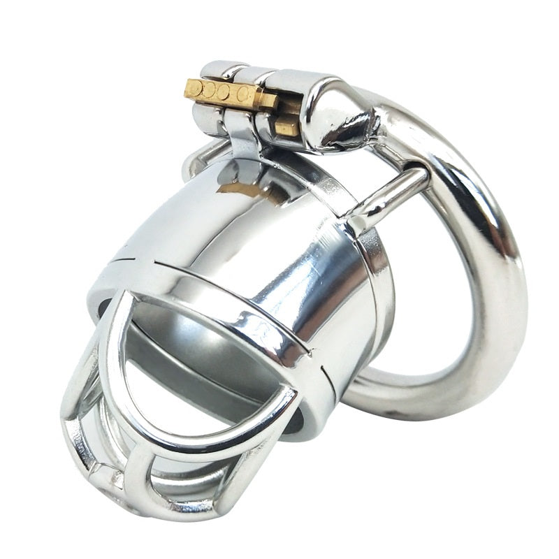 Stainless Steel Male Chastity Device Male Virginit